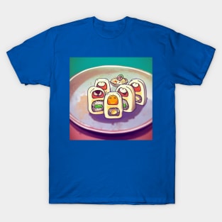 Kawaii Anime Sushi T-Shirt